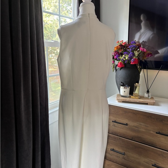 Maggy London Elegant Cream Jumpsuit - Picture 4 of 6